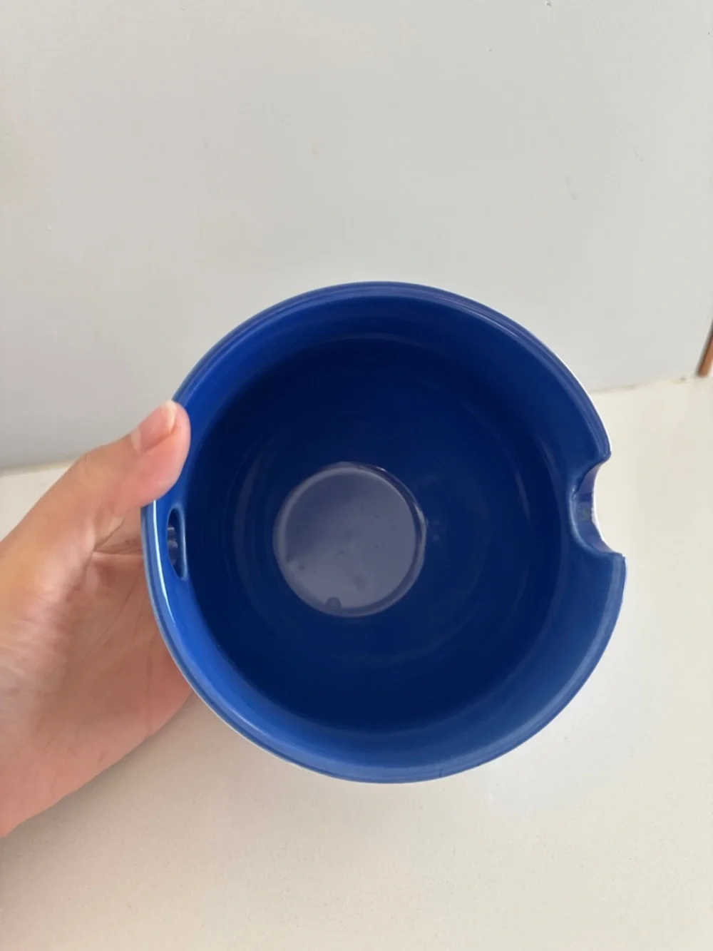 Urban Outfitters Blue and White Ramen Bowl